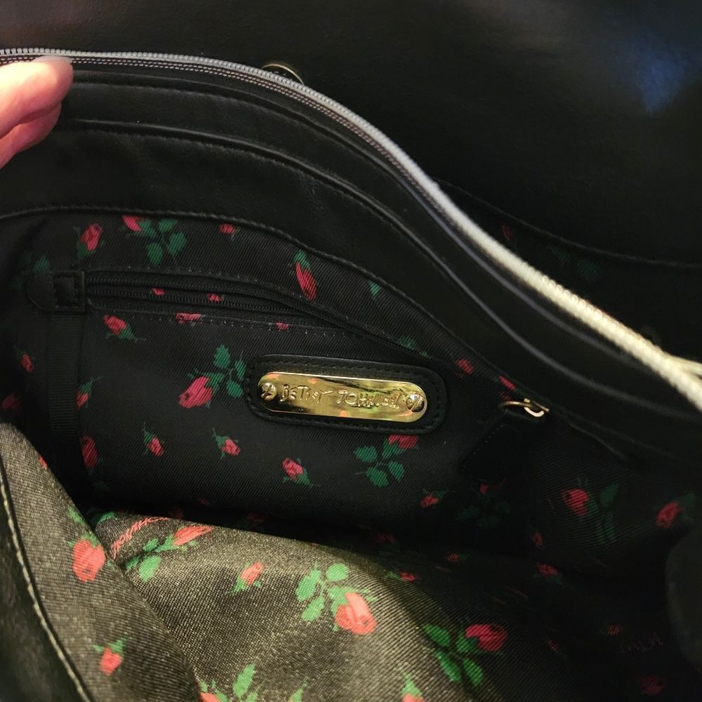 BETSEY JOHNSON Vintage Shoulder Bag TIMELESS! - Picture 6 of 15